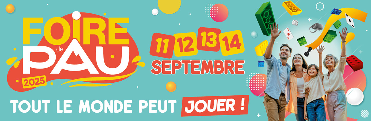 Foire de Pau 2025 : tout le monde peut jouer