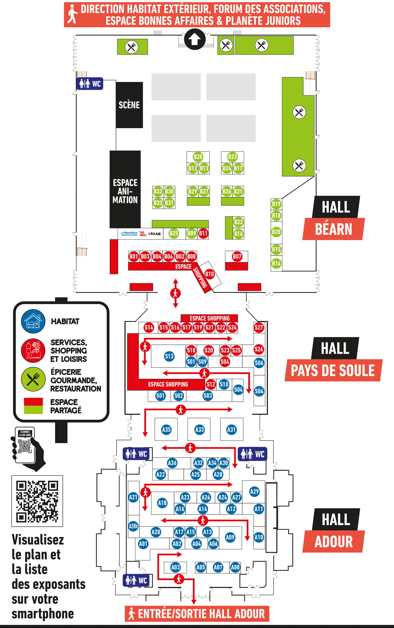 foire de pau 2025 plan